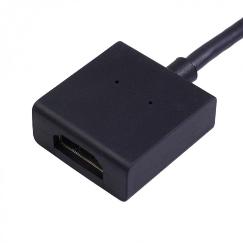 Adaptateur de convertisseur de ligne d'extension plaqué or à rotation mâle HDMI 4K SH1734958-08
