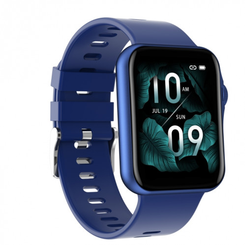 D06 1,6 pouces IPS écran couleur IP67 montre intelligente étanche, prise en charge de la surveillance du sport / surveillance du sommeil / surveillance de la fréquence cardiaque (bleu) SH101B1987-018