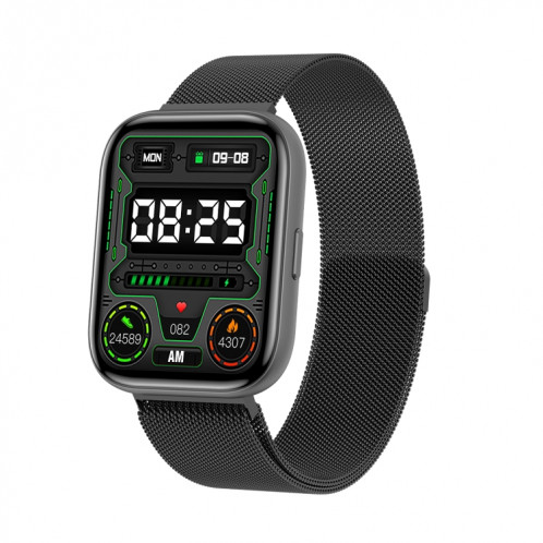 Montre intelligente étanche IP68 à écran couleur carré G69 de 1,69 pouces, prise en charge de la surveillance de la pression artérielle / surveillance du sommeil / surveillance de la fréquence cardiaque, style: SH301A1155-020