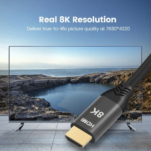 Câble HDMI2.1 8K 120Hz High Dynamic HD, longueur du câble: 50 cm SH4701474-07