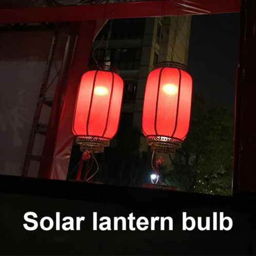 SNF-0092 6W ampoule d'éclairage de lanterne solaire extérieure IP44 LED étanche un pour deux système d'éclairage lampe de jardin fendue, longueur: 5 m SH501B102-010