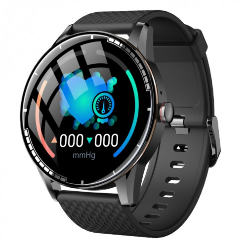 H6 1.28 pouces écran tactile IP67 montre intelligente étanche, prise en charge des appels Bluetooth / surveillance du sommeil / surveillance de la fréquence cardiaque (noir) SH301A1701-018