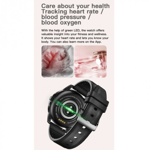 MX12 1.3 pouces IPS écran couleur IP68 montre intelligente étanche, prise en charge de la surveillance des appels / du sommeil / de la fréquence cardiaque Bluetooth, style: bracelet en acier (argent) SH601B579-016