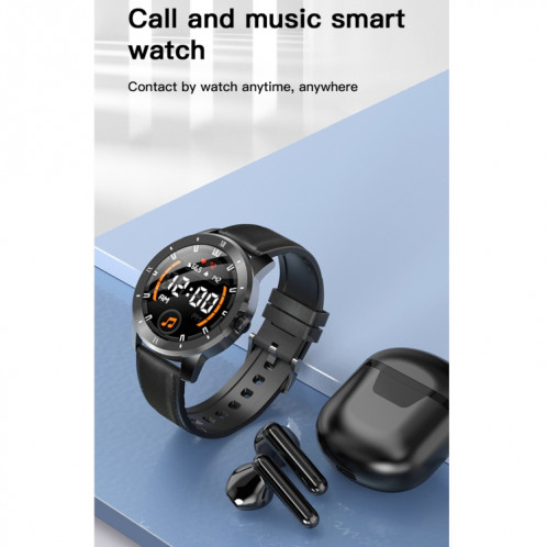 MX12 1,3 pouces IPS écran couleur IP68 montre intelligente étanche, prise en charge des appels Bluetooth / surveillance du sommeil / surveillance de la fréquence cardiaque SH001C1870-017