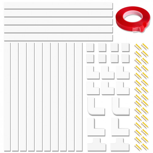 XCS01 Ensemble d'organisateur de fil de couverture de cache-câble personnalisable SH2818223-010