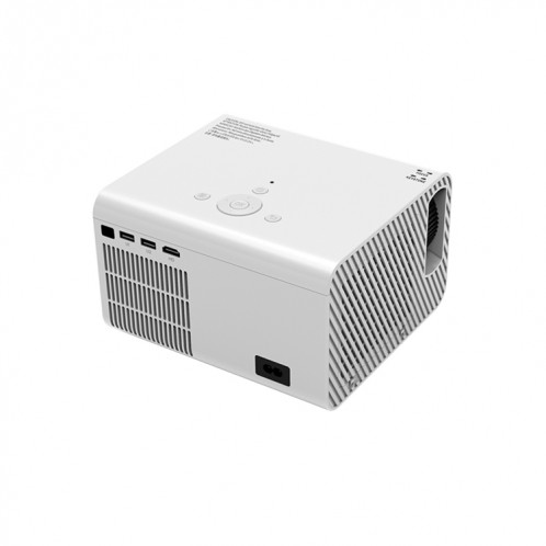 T10 1920x1080P 3600 Lumens Projecteur numérique portable LED HD pour cinéma maison, version Android (blanc) SH801B1966-020