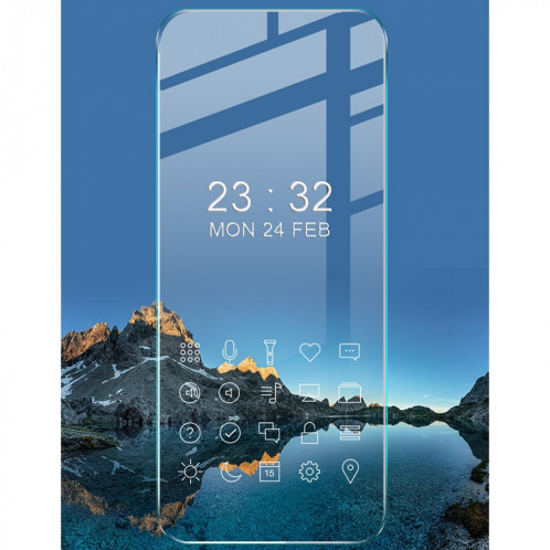 Pour Motorola Moto Edge S IMAK H Film de protection en verre trempé antidéflagrant SI55021688-07