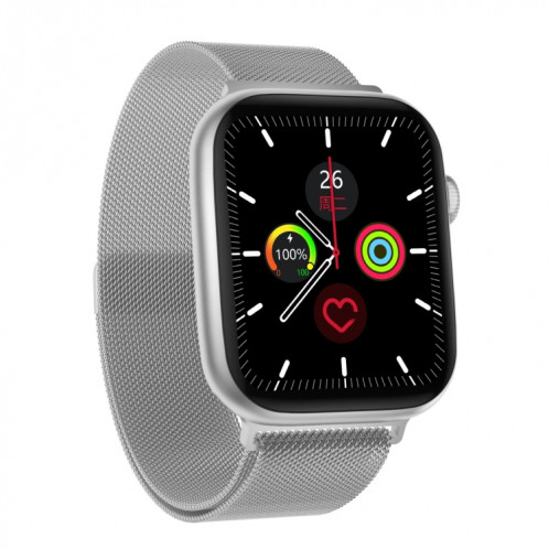 DW35PRO 1.75 pouces écran couleur IPX7 montre intelligente étanche, prise en charge de la réponse et du rejet Bluetooth / surveillance du sommeil / surveillance de la fréquence cardiaque, style: bracelet en acier SH901C1568-019