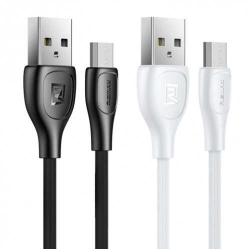 Remax RC-160M 2.1A Micro USB Lesu Pro Series Charging Data Cable, Length: 1m(White) SR303B599-05