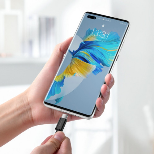 Baseus Superior Series CATYS-A01 66W USB to USB-C / Type-C Interface Fast Charging Data Cable, Cable Length:2m(Black) SB502A827-010