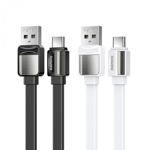 Câble de données de chargement Remax RC-154a 2.4A Type-C / USB-C Platinum Pro, longueur: 1 m (blanc) SR401B1309-04