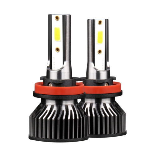 F2 H8 / H9 / H11 2 PCS DC9-36V / 25W / 6000K / 2500LM IP68 Phare de voyant de voiture imperméable (lumière blanche froide) SH211A912-012