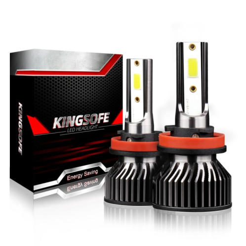 F2 H8 / H9 / H11 2 PCS DC9-36V / 25W / 6000K / 2500LM IP68 Phare de voyant de voiture imperméable (lumière blanche froide) SH211A912-012