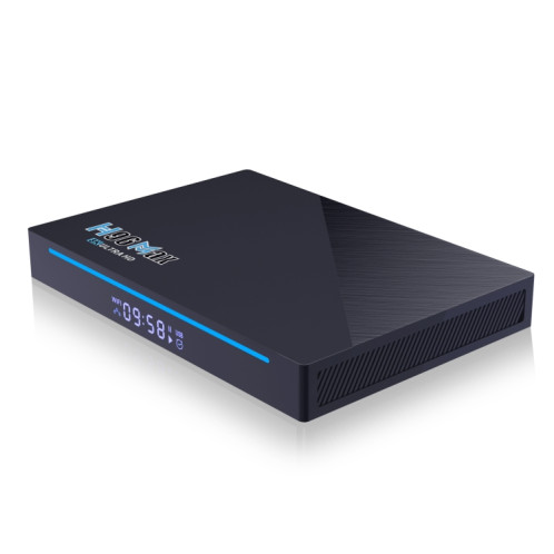 H96 Max 8K Smart TV BOX Android 11.0 Lecteur multimédia avec télécommande, Quad Core RK3566, RAM : 4 Go, ROM : 32 Go, Double fréquence 2,4 GHz WiFi/5G, Type de prise : Prise US SH6701505-016