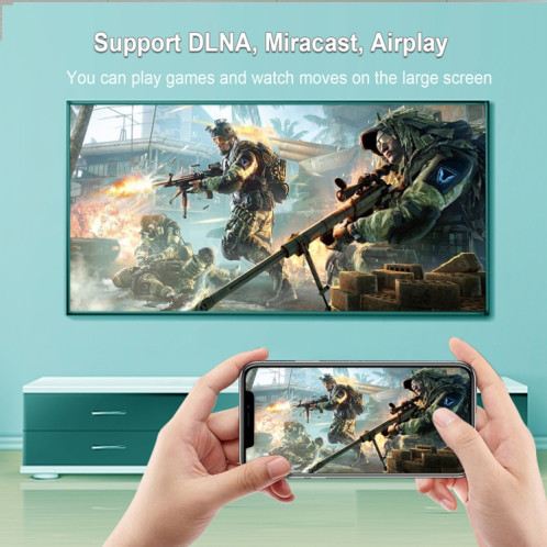 H96 Max 8K Smart TV BOX Android 11.0 Lecteur multimédia avec télécommande, Quad Core RK3566, RAM : 4 Go, ROM : 32 Go, Double fréquence 2,4 GHz WiFi/5G, Type de prise : Prise US SH6701505-016