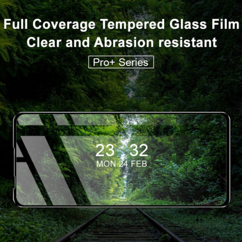 Pour Motorola Moto Edge S imak 9H de la dureté de la surface de la surface en verre trempé en plein écran Série Pro + SI7804133-08