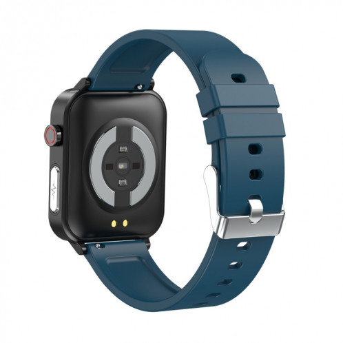 E86 1,7 pouce TFT Color Screen Smart Watch Smart Smart, Support Surveillance de l'oxygène sanguin / Surveillance de la température corporelle / Diagnostic médical Ai, Style: Sangle TPU (Bleu) SH101A1370-024