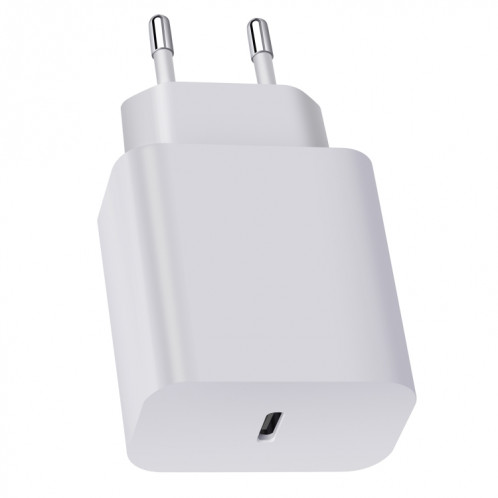 XY PD 25W Chargeur de voyage à port USB-C / Type-C pour les appareils Samsung Chargements rapides, (Blanc) SH301B698-04