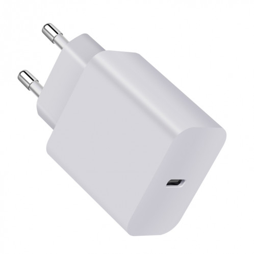 XY PD 25W Chargeur de voyage à port USB-C / Type-C pour les appareils Samsung Chargements rapides, (Blanc) SH301B698-04