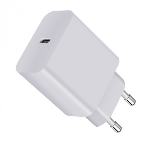 XY PD 25W Chargeur de voyage à port USB-C / Type-C pour les appareils Samsung Chargements rapides, (Blanc) SH301B698-04