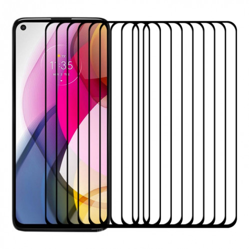Pour Motorola Moto G Stylus (2021) 25 pcs Film de verre trempé plein écran complet SH4702308-07