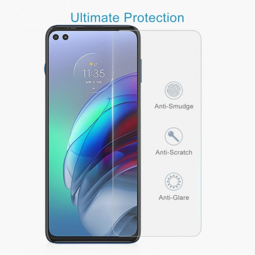 Pour le film de verre trempé de Motorola Moto G100 0.26mm 9H 2.5D SD5001376-07