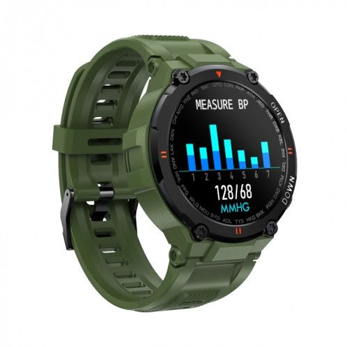 K22 1,28 pouce IPS Smart Watch Smart Watch, support Menstruel Cycle Rappel / Bluetooth Appel / Surveillance du sommeil (Vert de l'armée) SH101C145-08