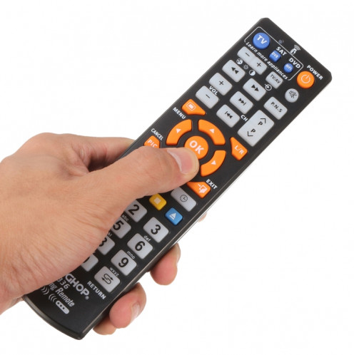 Chunghop l336 Télécommande d'apprentissage intelligent universel pour TV / CBL / DVD (Noir) SC501A912-05