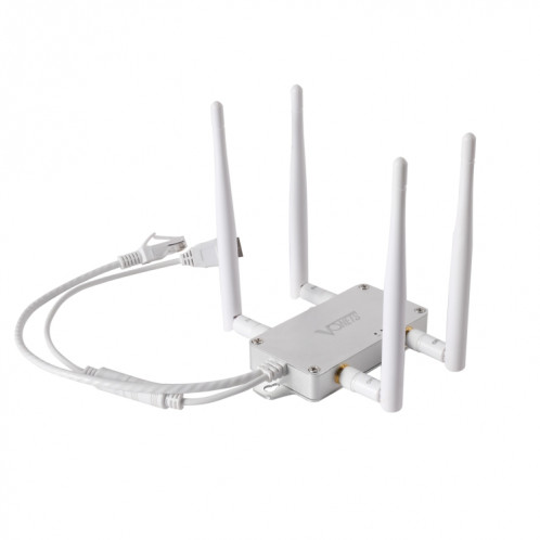 VONETS VBG1200 300Mbps+900Mbps Dual Band Wireless Router Repeater WIFI Base Station with 4 Antennas SV5344304-08