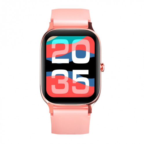 F37 1,69 pouce TFT Screen IP67 Imperméable Smart Watch, Suivi de la température corporelle / Surveillance de la fréquence cardiaque / Surveillance de la tension artérielle (rose) SH901B1144-09