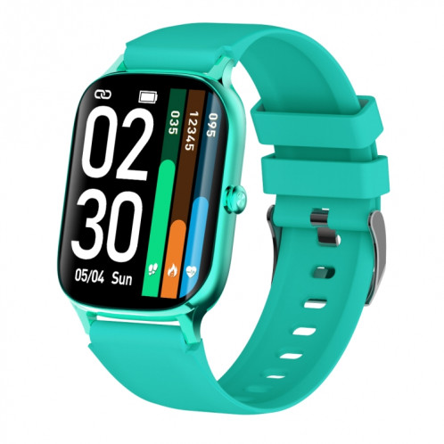 F37 1,69 pouce TFT Screen IP67 Imperméable Smart Watch, Support de la température corporelle / Surveillance de la fréquence cardiaque / Surveillance de la pression artérielle (Vert) SH901C726-09