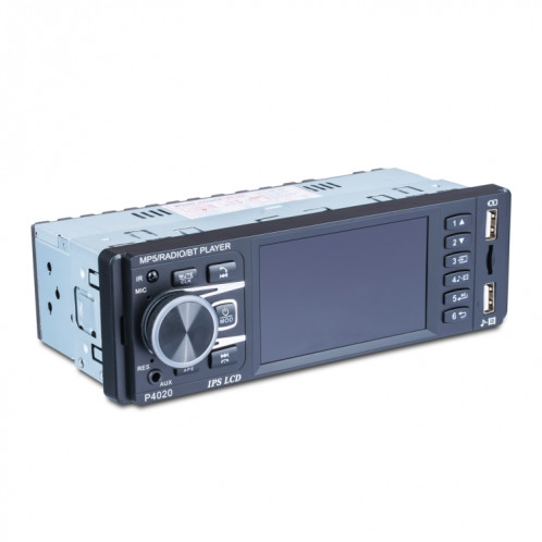 P4020 3,8 pouces Récepteur radio universel Récepteur MP5 Player, Support FM & Bluetooth et TF Carte avec télécommande SH59181555-07