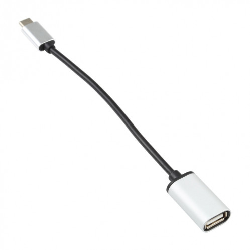 BYL-1802 USB-C 3,1 / type Câble de l'adaptateur OTG femelle USB 2.0 (argent) SH001B1733-07