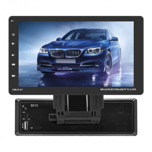 Q3366 Voiture de 9 pouces Touch HD Écran détachable MP5 Support Carplay / FM avec télécommande SH6156146-07