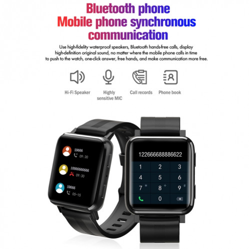 F30 1.54 pouces TFT Ecran tactile IP67 Imperméable Smart Watch, Support Surveillance du sommeil / Surveillance de la fréquence cardiaque / Musique Lecture / Menstrie Cycle Rappel (Vert) SH401B1430-010