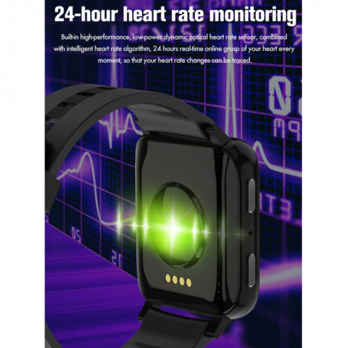 F30 1.54 pouces TFT Ecran tactile IP67 Imperméable Smart Watch, Support Surveillance du sommeil / Surveillance de la fréquence cardiaque / Musique Lecture / Menstrie Cycle Rappel (rouge) SH401C156-010