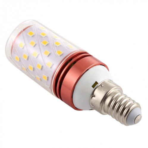 Ampoule de maïs E14 12W 500LM 60LEDs 185-240V SMD 2835, lumière chaude 3000K SH62041956-06