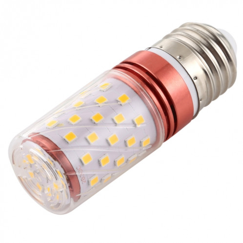 Ampoule de maïs E27 12W 500LM 60 LED 185-240V SMD 2835, lumière chaude 3000K SH6206412-06