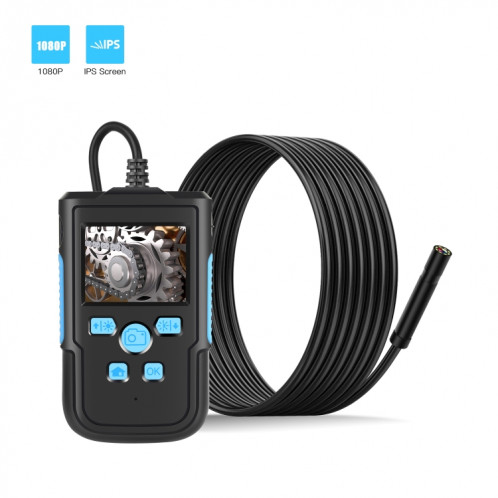 P60B 8mm 1080p 2.4 pouces IPS écran IP68 étanched-endoscope numérique HD, longueur: 10m câble dur SH3403189-08