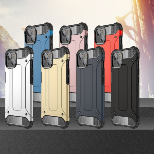 Coque combinée PC Magic Armor TPU + pour iPhone 13 (bleu marine) SH504B374-07