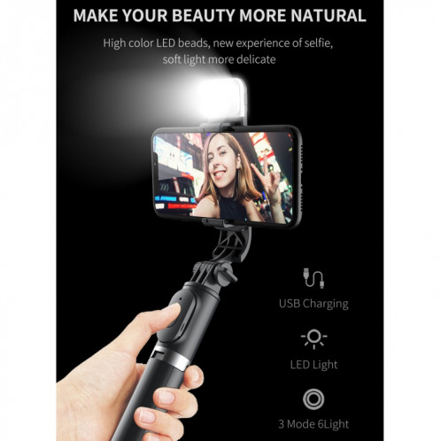 Support de téléphone mobile Bluetooth Selfie Bluetooth Selfie Bluetooth (Blanc) SH301B579-08