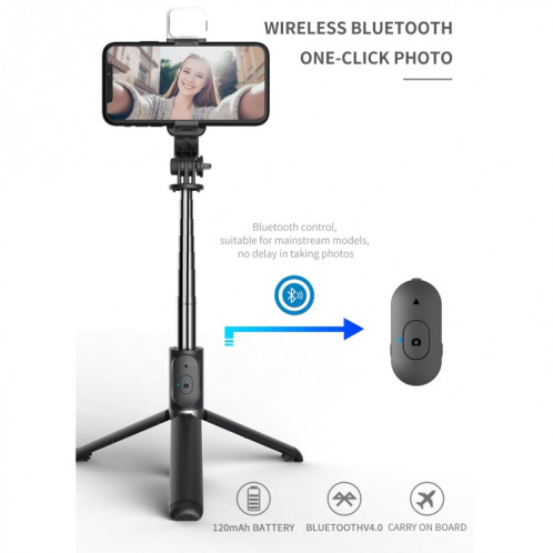 Q02S Remplir le support de téléphone mobile Bluetooth Selfie Selfie SH301A586-08