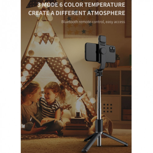 Support de téléphone mobile Bluetooth Selfie Bluetooth Selfie Bluetooth (Blanc) SH301B579-08