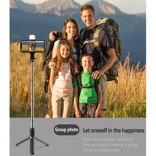 Q03S Remplir le support de téléphone mobile Bluetooth Selfie Bluetooth Selfie Bluetooth (Blanc) SH501B549-08