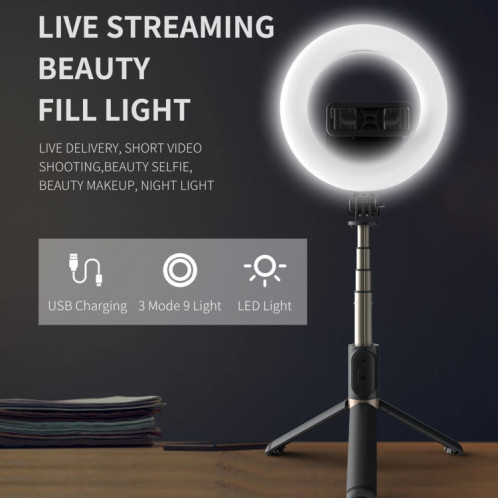 Trépied Selfie Bluetooth Bluetooth Bluetooth Portable SH7418118-09