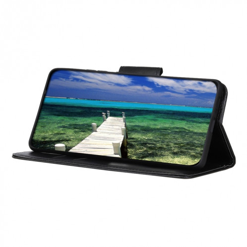 Mirren Crazy Horse Texture Horizontal Flip Cuir Toot avec porte-cartes et portefeuille pour iPhone 13 (noir) SH202A1413-07