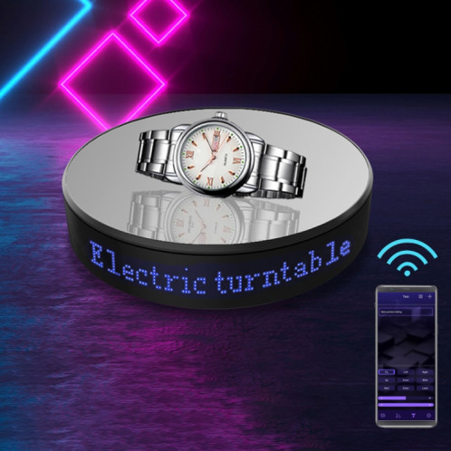 Écran d'application intelligente Affichage d'affichage du miroir rotatif électrique de rotation électrique Tableau de prise de vue en direct de diffusion de diffusion en direct Tournable (bleue) SH701B996-09