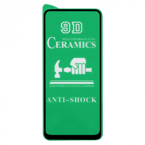 Pour Motorola Moto G9 Power 9D Plein écran Film Céramique Colle Colle SH02040-010