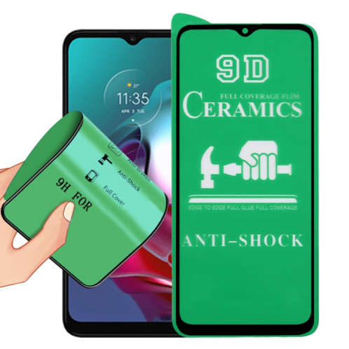 Pour Motorola Moto G30 Film en céramique complet en plein écran complet SH0214903-010