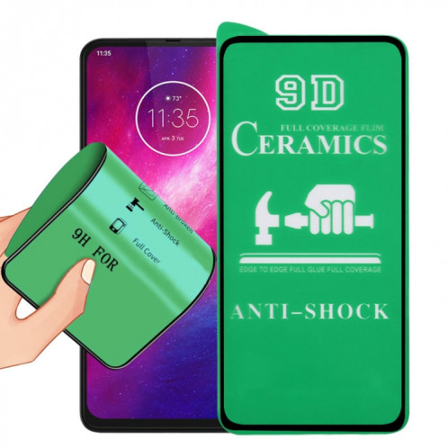 Pour Motorola Un Hyper 9D Plein écran Plein Colle Ceramique Film SH0215820-010